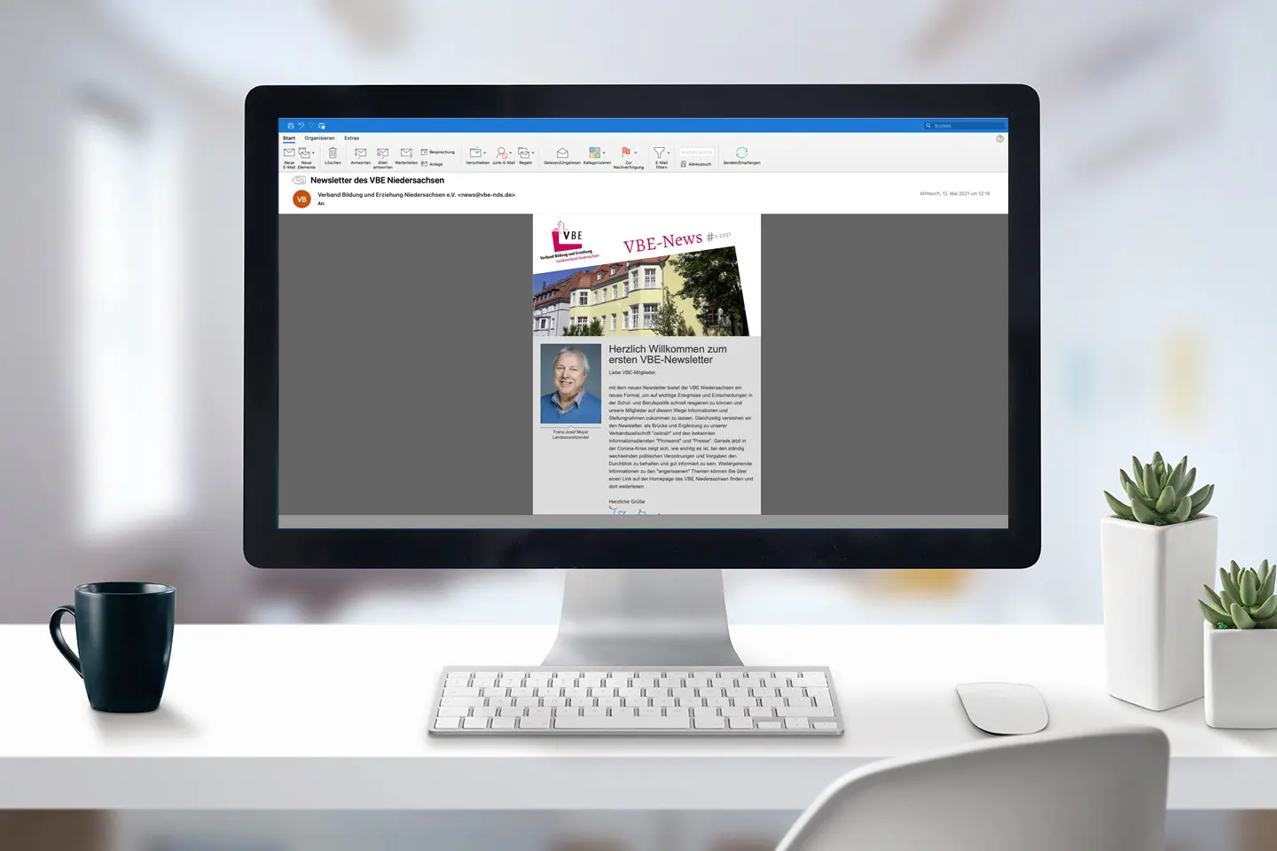 Einfach informiert: VBE Niedersachsen startet Newsletter