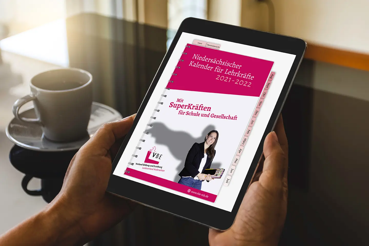 Produkt des Monats: Digitaler Lehrerkalender des VBE Niedersachsen