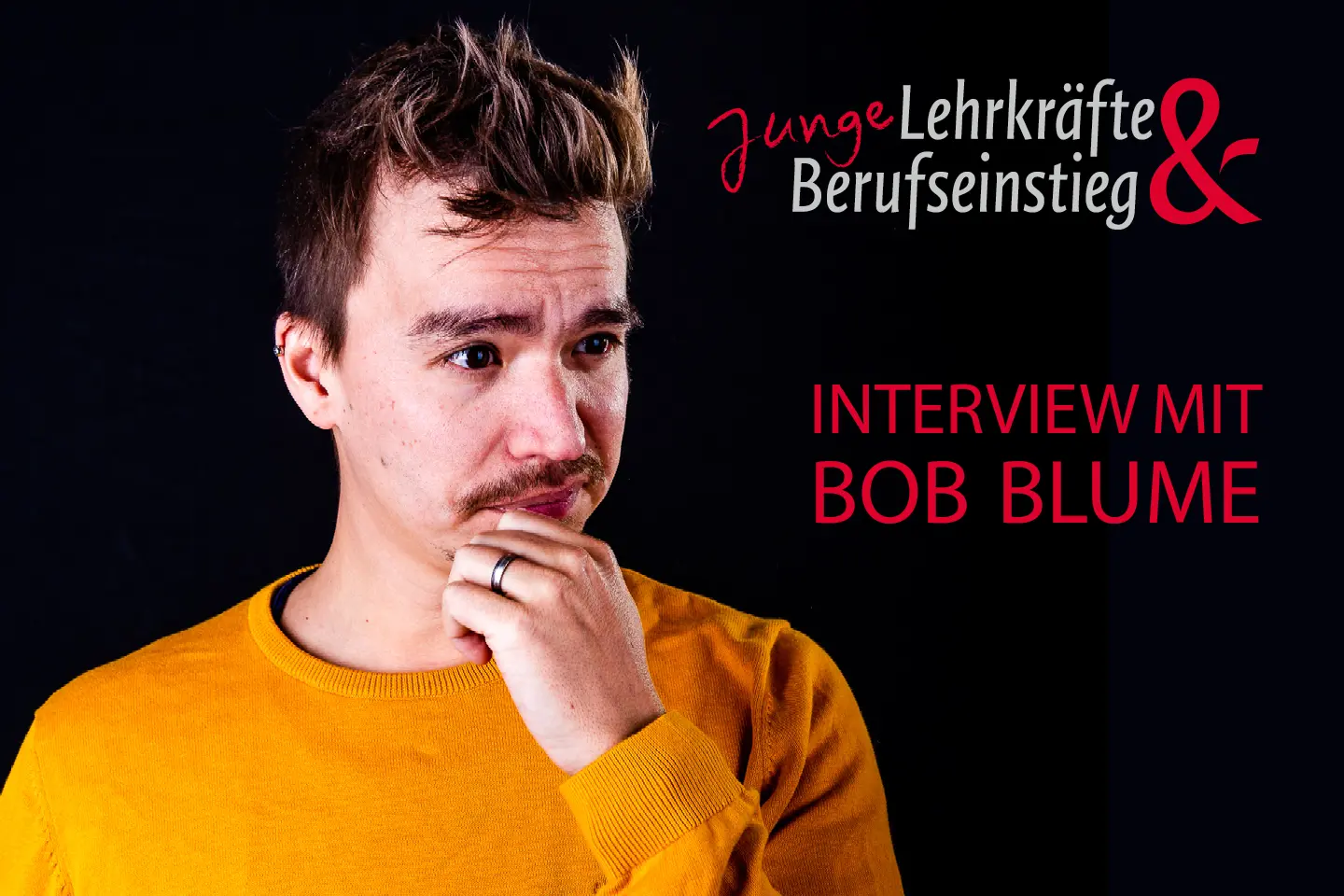Bob Blume im Interview: “Ich muss den Lehrplan ignorieren, um ein guter Lehrer zu sein.”