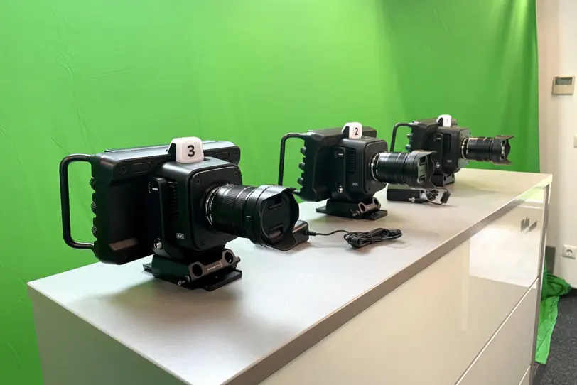 Neue Kameras für das Videostudio