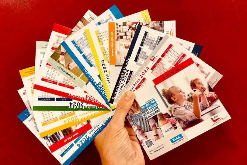 Eine bunte Hand voll… Kalender!