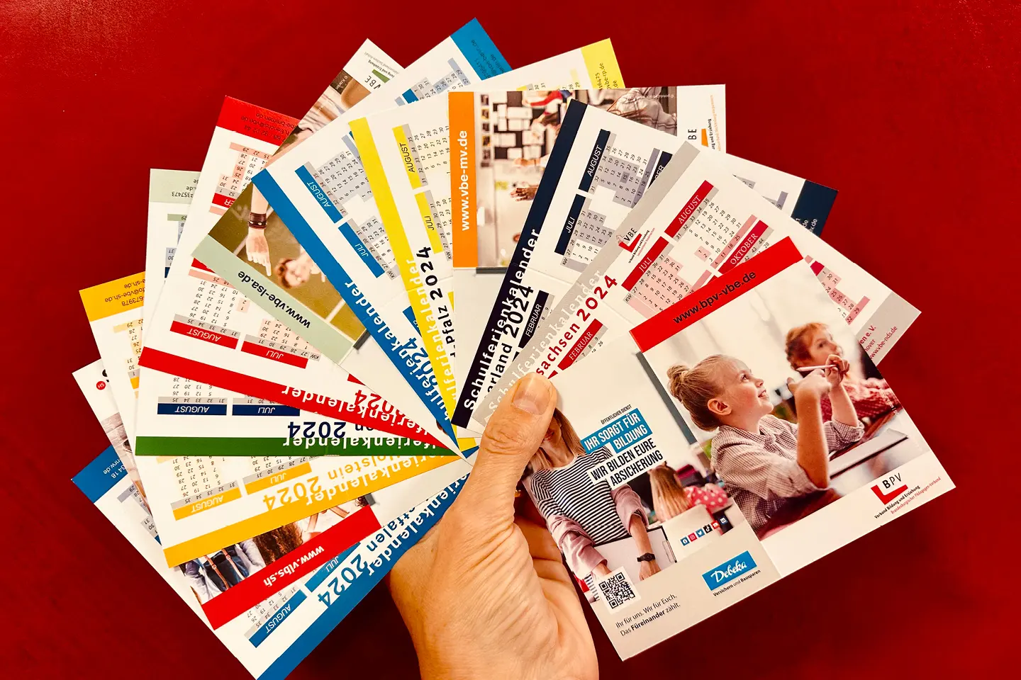 Eine bunte Hand voll… Kalender!